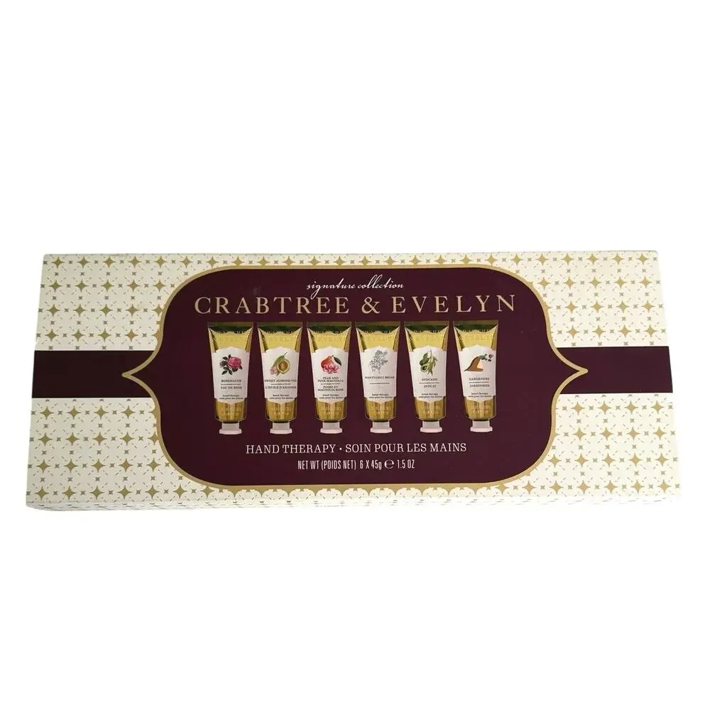 New in box Crabtree & Evelyn sealed hand therapy creams (6)